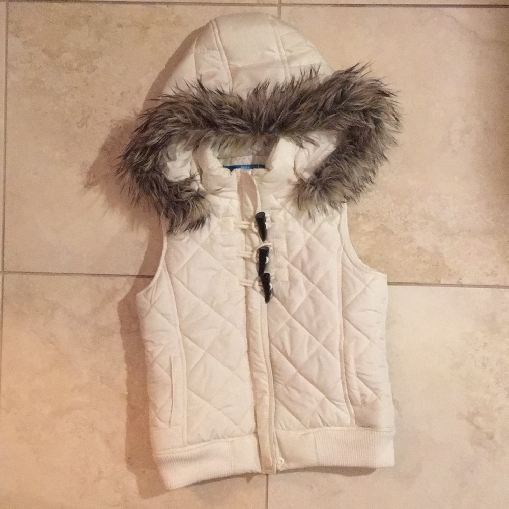 Justice Girls Vest with Hood